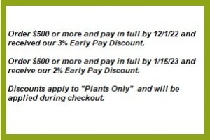 Early Pay Discount!
